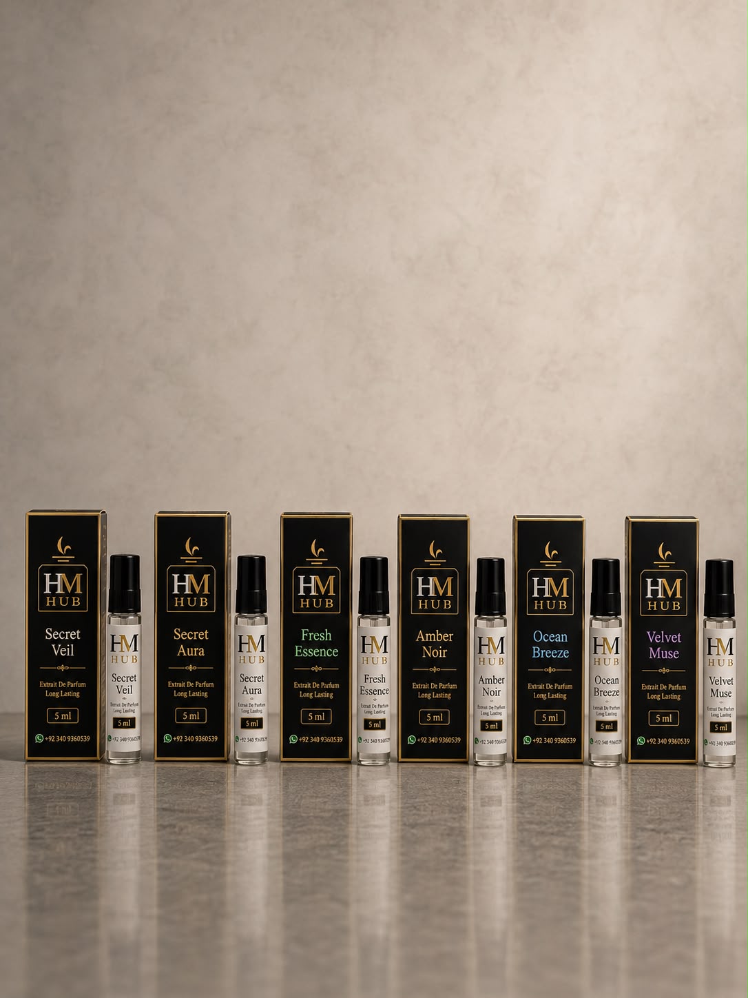 14 Agust Sale Of 6 Perfume Tester Set