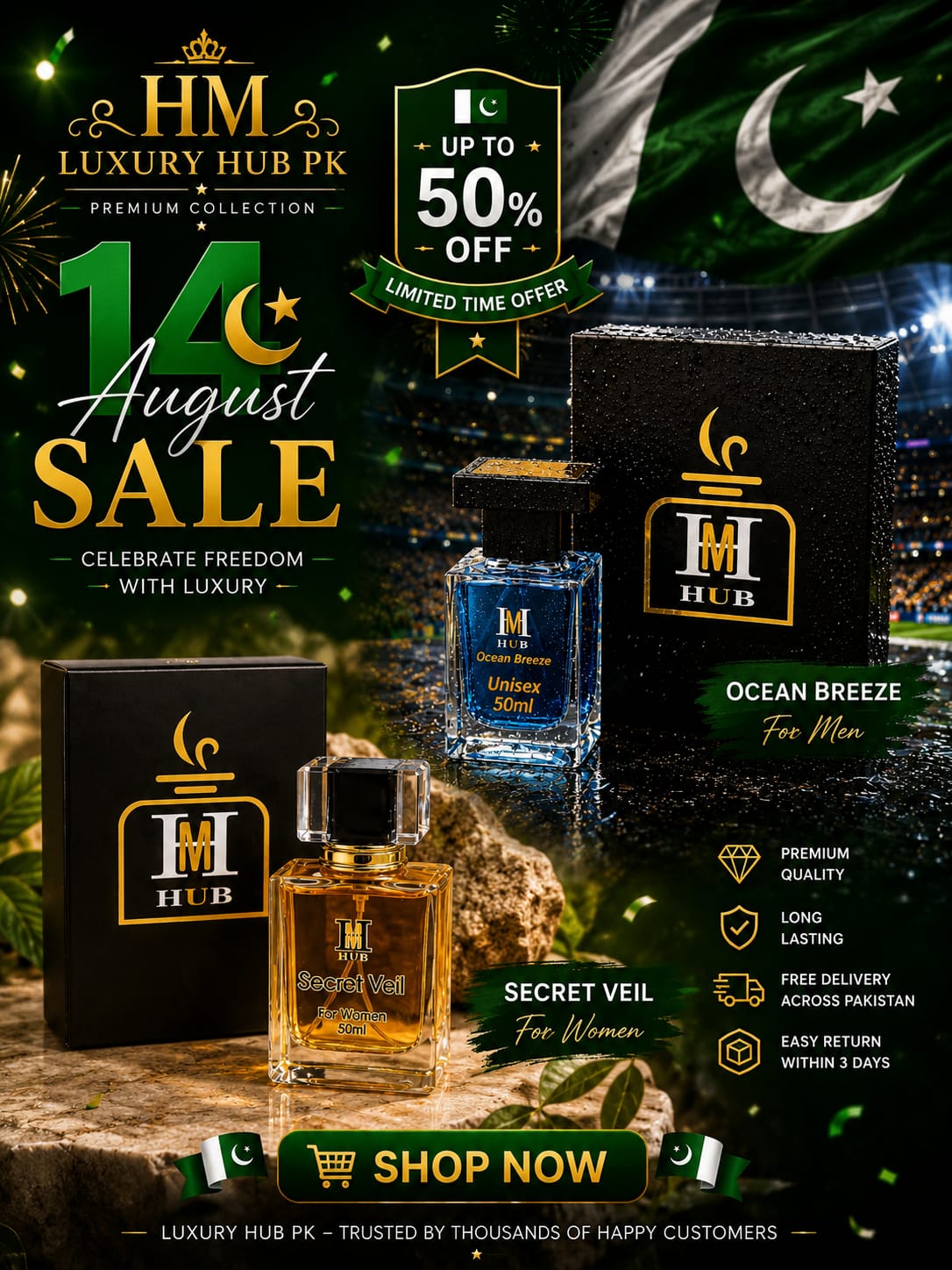 14 Agust Sale Of 2 Perfume Bottles
